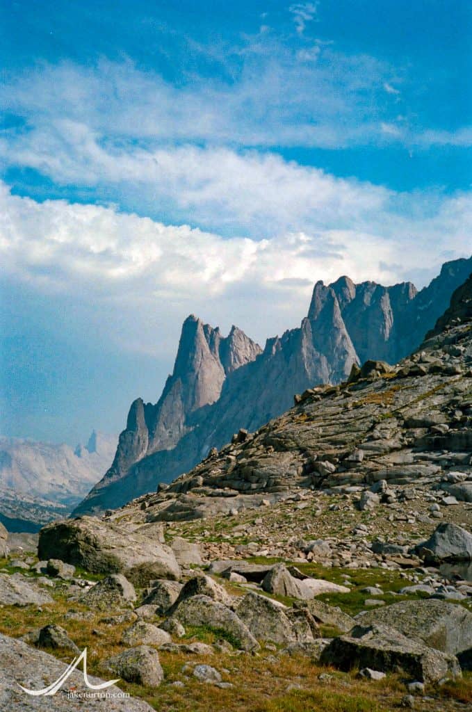 War Bonnet, Cirque of the Towers, Wind River Range, Wyoming.