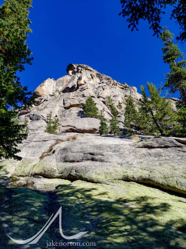A few hundred feet of pristine, untouched granite, one dome of many waiting to be found.